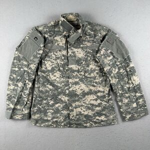 US Military ACU Army Combat‎ Uniform Coat UCP Digital Camo Ripstop Small Reg
